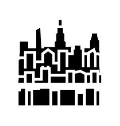 Skyline New York Glyph Icon