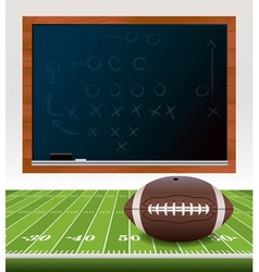 American Football Chalkboard