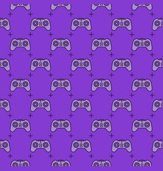 Computer Video Game Controller Pad Purple