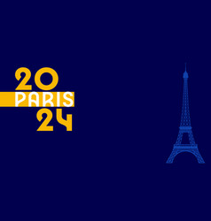 Paris 2024 Holiday Or Sports Games Background