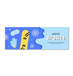 Winter Sports Banner