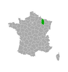 Map Of Meuse In France