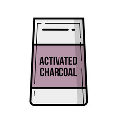 Activated Charcoal Bag Vintage Icon