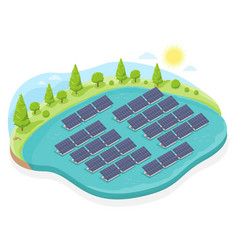 Solar Farm Panels Top View Polycrystalline Silicon