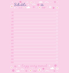 Cute Daily Planner