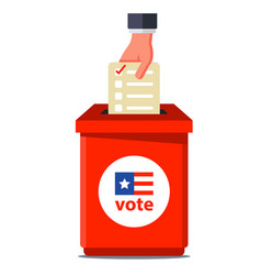 Vote In American Elections Toss Billet