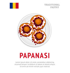 Papanasi National Romanian Dish