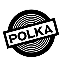 Polka Black Stamp