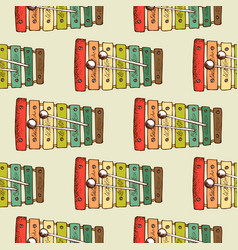 Musical Instrument Seamless Pattern