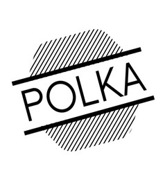 Polka Black Stamp