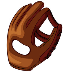 Baseball Glove On White Background