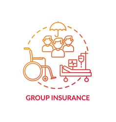 Group Insurance Concept Icon