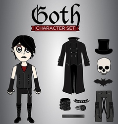 Goth Male Character Set