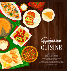 Bulgarian Cuisine Menu Restaurant Food Meals