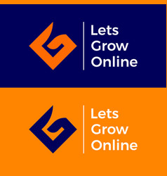 Letter Grow Logo Design