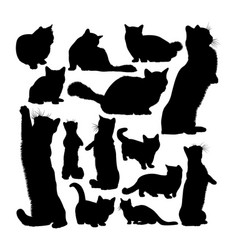 Munchkin Cat Animal Silhouettes