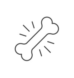 Bone Density Test Line Icon