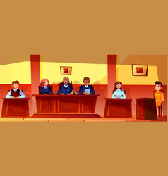 Judges At Court Hearing