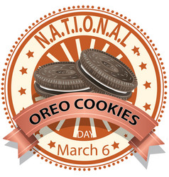 National Oreo Cookies Day Sign