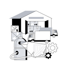 Warehouse Logistics Abstract Concept