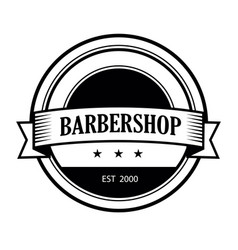 Template For Barbershop Logo