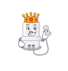 A Wise King Electric Water Heater Mascot