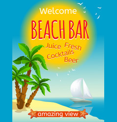 Beach Bar Poster Beach Bar Poster