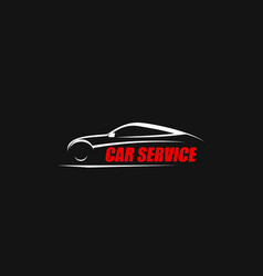 Car Service Workshop Vehicle Repair Station Icon