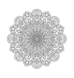 Circular Pattern Mandala Art Decoration Elements