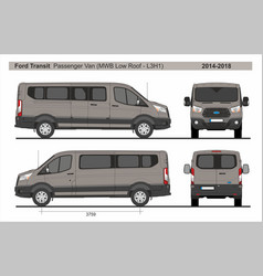 Ford Transit Passenger Van Mwb L3h1 2014-2018