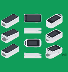 Isometric Pulse Oximetry Flat