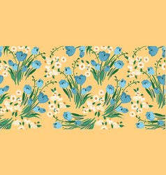 Floral Seamless Pattern Design For Paper