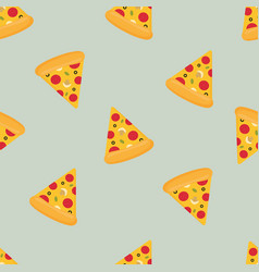 Pizza Seamless Pattern