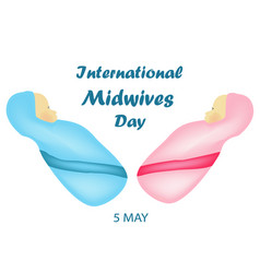 International Midwife Day Baby Boy In Blue