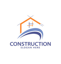 Construction Realestate Building Logo Design