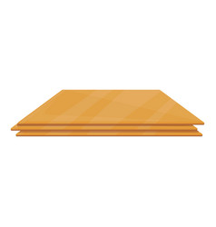 Plywood Manufacture Icon Cartoon Style