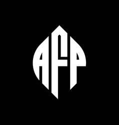 Afp Circle Letter Logo Design With Circle