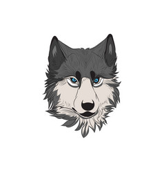 Design Of Wolf Face