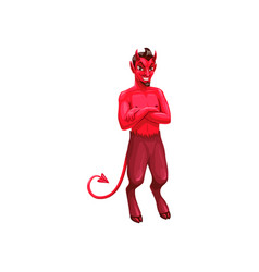 Devil Halloween Creepy Character Imp