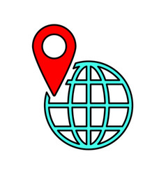 Global Location Icon