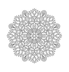 Circular Pattern Mandala Art Decoration Elements