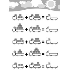 Counting Game For Preschool Children Educational