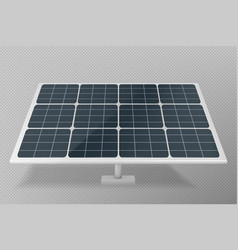 3d Realistic Isolated Solar Panel Battery