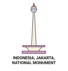 Indonesia Jakarta National Monument Travel