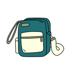 Shoulder Bag In Cartoon Style