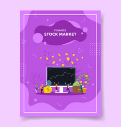 Stock Market Concept For Template Of Banners