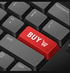 Online Shopping Concept With 3d Computer Keyboard