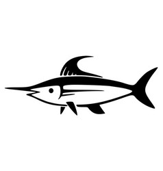 Marlin Fish Icon Logo