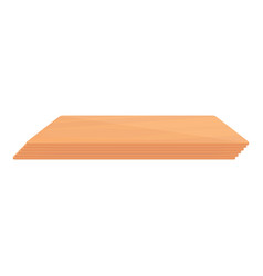 Plywood Bending Icon Cartoon Style