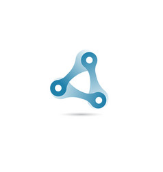 Triangle Tech Blue Logo